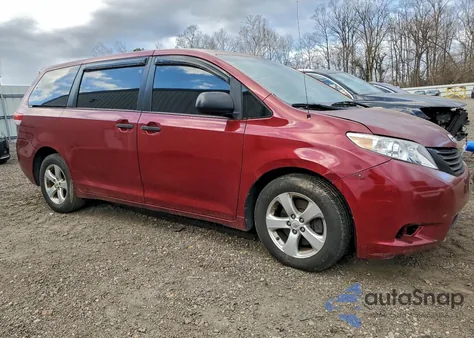 2011 Toyota Sienna from USA, damaged, VIN 5TDZK3DC4BS129544